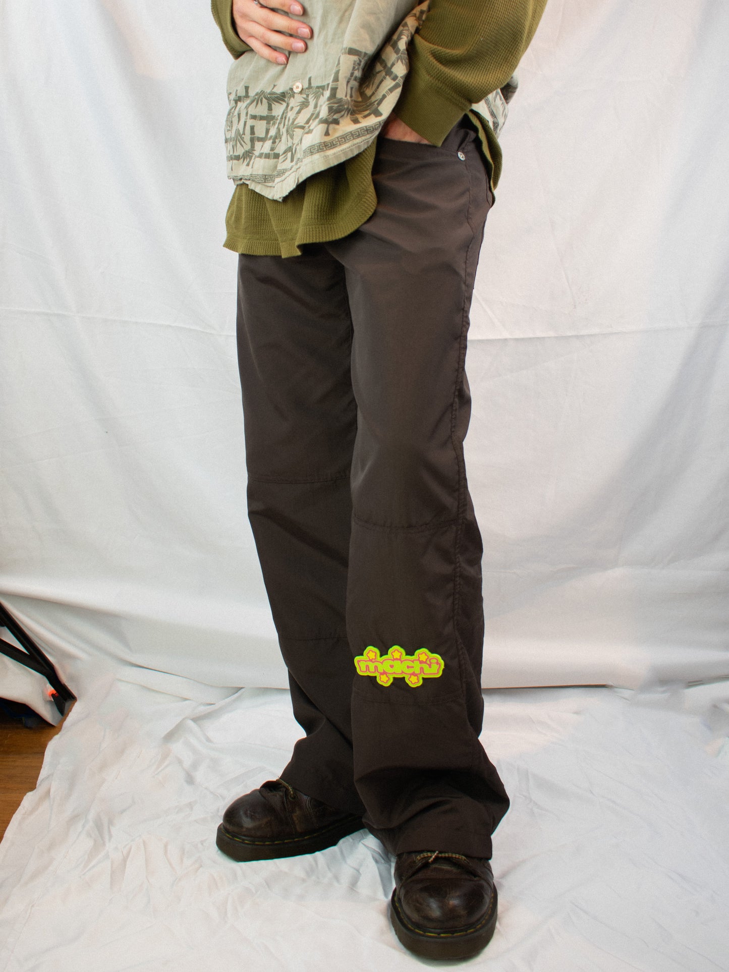 90's Nylon Raver Pant- SOMNI XS-2X