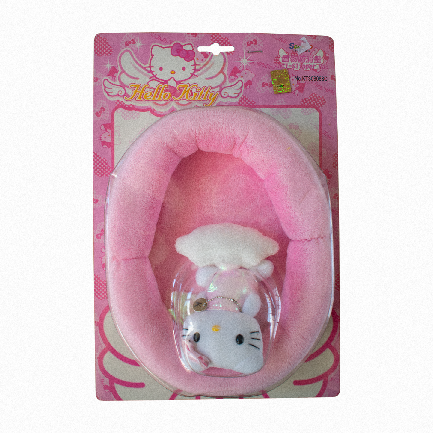 90's RARE Sanrio Pink HK Angel Car Phone Bed