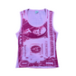 Y2K Dolla Dolla Bill Y'all Pink Tank - L
