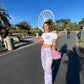 90's Nylon Raver Pant- FAIRY XS-2X