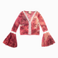 90's Princess Top- CRIMSON XS-2X