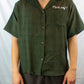 90's Camp Shirt- CLOVER/CREAM XS-2X
