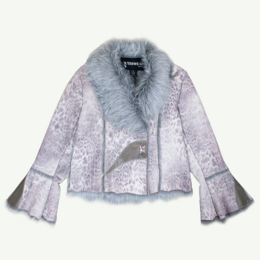 Y2K Sing 2 Me Paolo Bell Sleeve Stunner Jacket - L