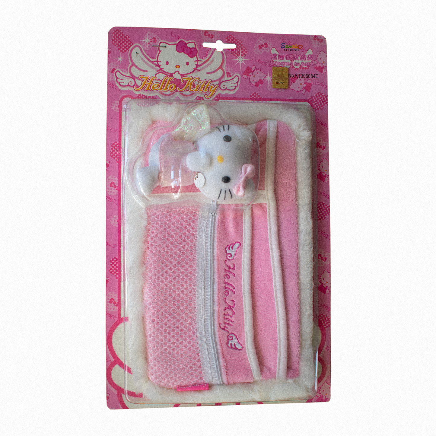 90's RARE Sanrio Pink HK Angel Car Organizer
